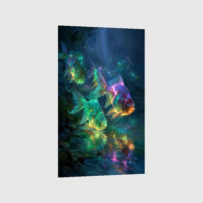 Art Print Salt Life AI - Gilded Serenity