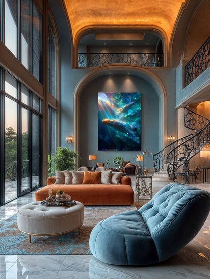 Art Print Salt Life AI - Twilight Swim