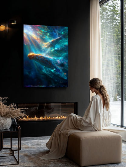 Art Print Salt Life AI - Twilight Swim