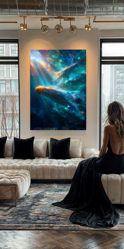 Art Print Salt Life AI - Twilight Swim