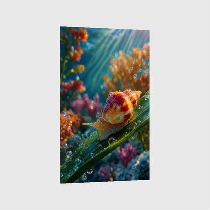 Art Print Salt Life AI - Aqua Aurora