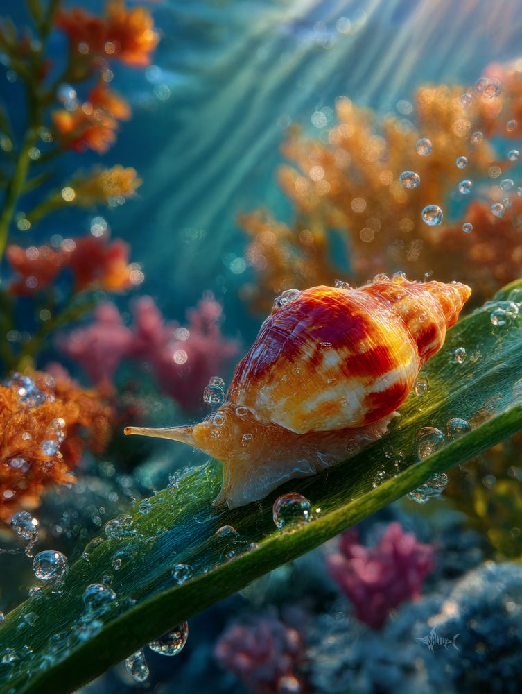 Art Print Salt Life AI - Aqua Aurora