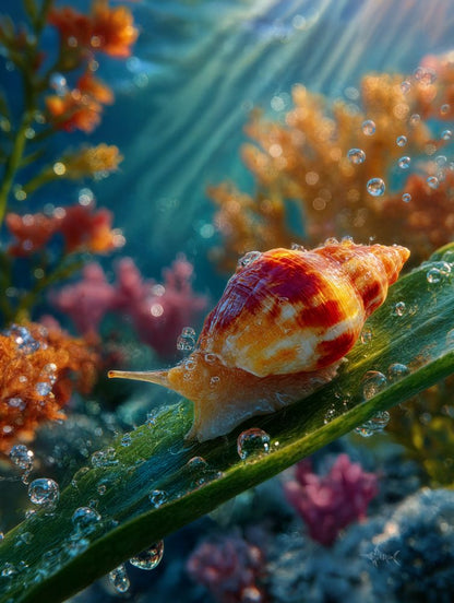 Art Print Salt Life AI - Aqua Aurora