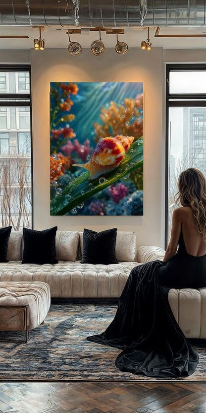 Art Print Salt Life AI - Aqua Aurora
