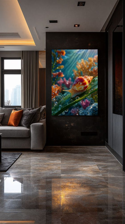 Art Print Salt Life AI - Aqua Aurora