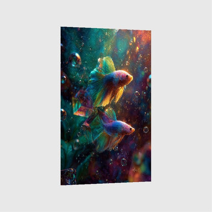 Art Print Salt Life AI - Golden Drifters