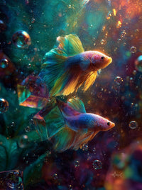 Art Print Salt Life AI - Golden Drifters