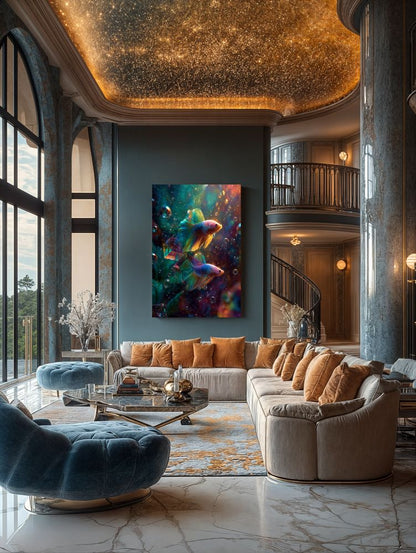 Art Print Salt Life AI - Golden Drifters