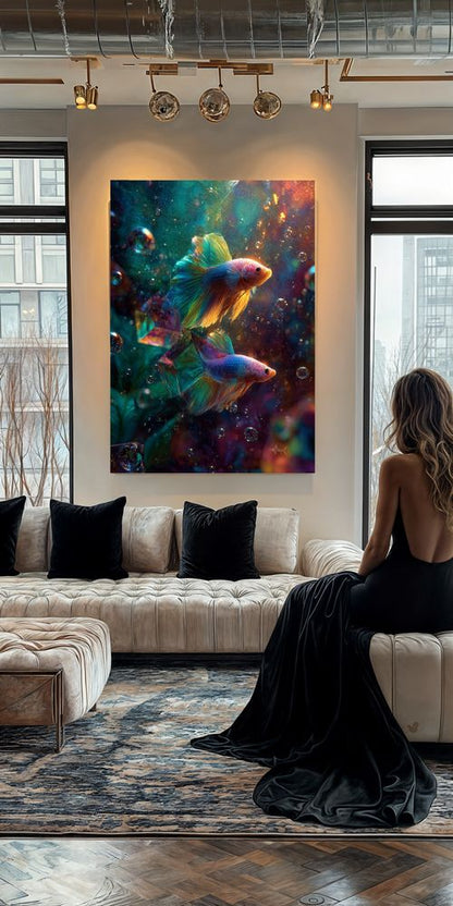 Art Print Salt Life AI - Golden Drifters