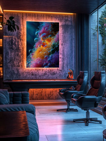 Art Print Salt Life AI - Ripples of Radiance