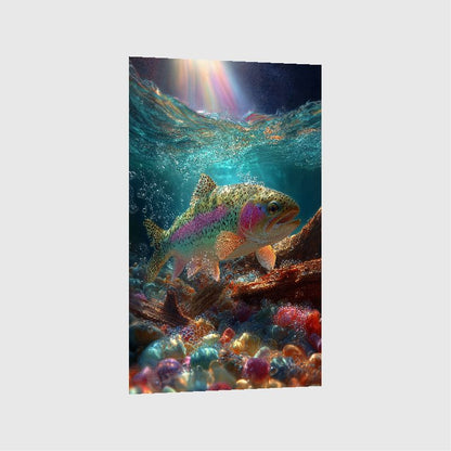 Art Print Salt Life AI - Where Light Meets Life