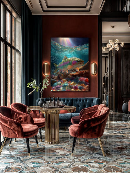 Art Print Salt Life AI - Where Light Meets Life