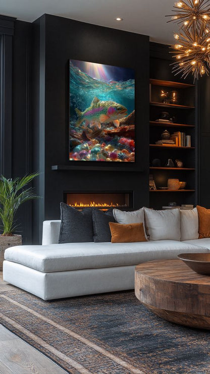 Art Print Salt Life AI - Where Light Meets Life