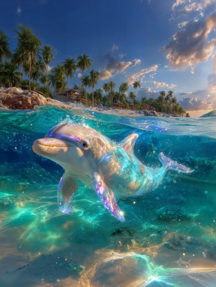 Art Print Salt Life AI - Tales of Fins