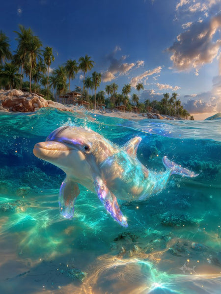 Art Print Salt Life AI - Tales of Fins