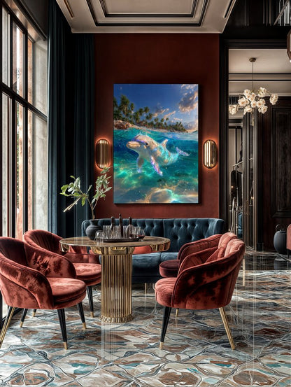 Art Print Salt Life AI - Tales of Fins
