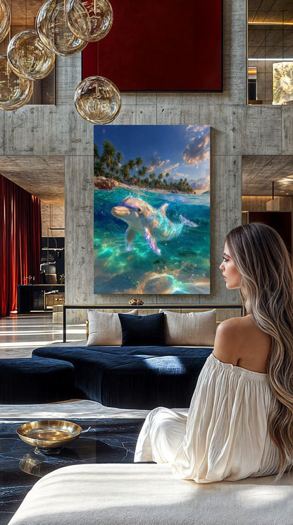 Art Print Salt Life AI - Tales of Fins