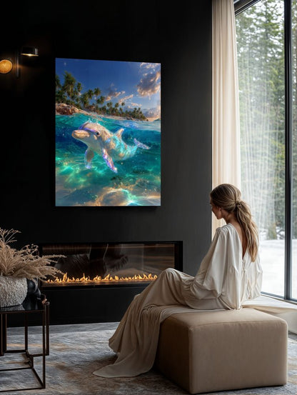 Art Print Salt Life AI - Tales of Fins