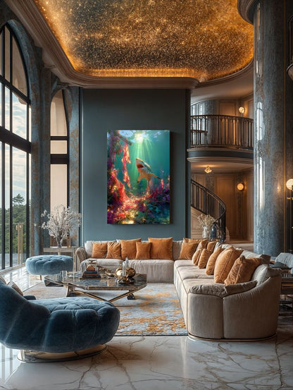 Art Print Salt Life AI - Waltz of the Water Spirits