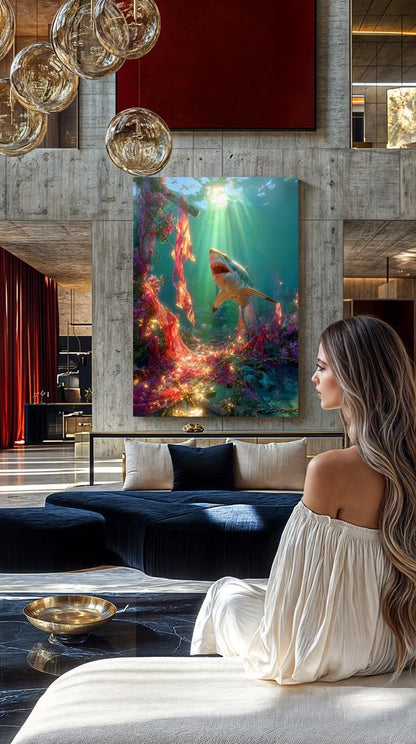 Art Print Salt Life AI - Waltz of the Water Spirits