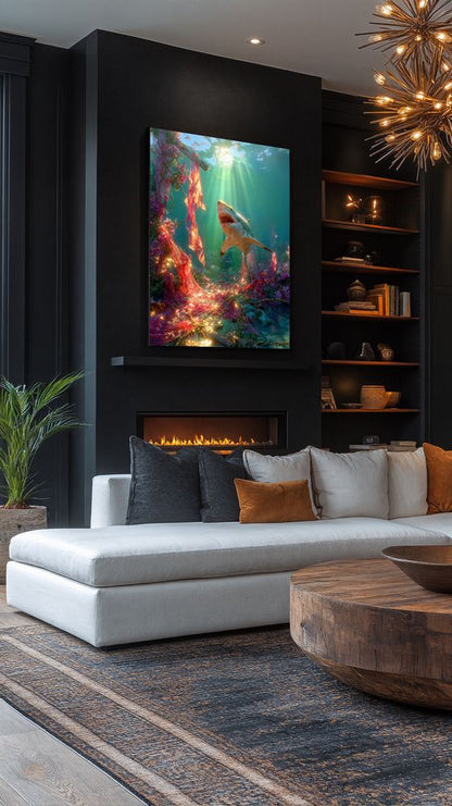 Art Print Salt Life AI - Waltz of the Water Spirits