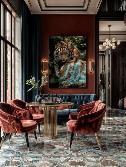 Art Print Irina Malina - Empress of the Jungle
