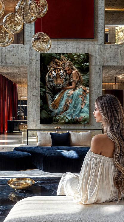 Art Print Irina Malina - Empress of the Jungle