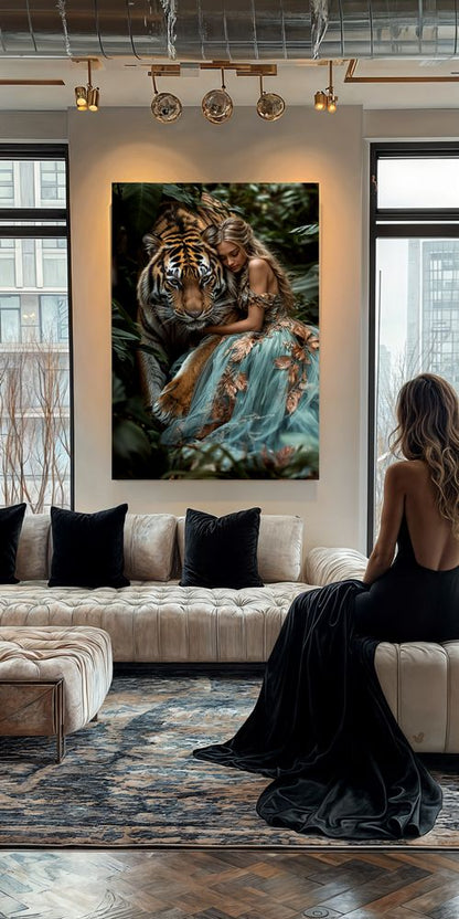Art Print Irina Malina - Empress of the Jungle