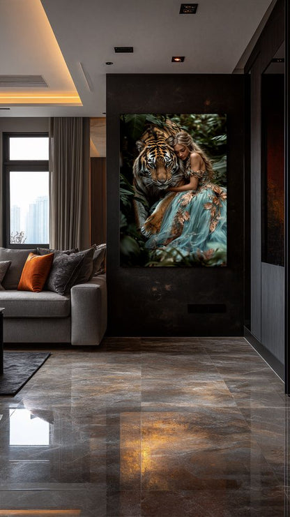 Art Print Irina Malina - Empress of the Jungle
