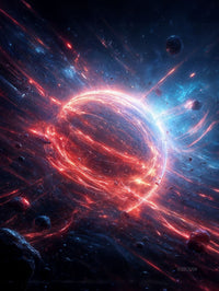 Art Print SpaAIce - Event Horizon