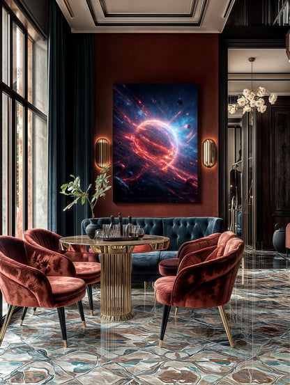 Art Print SpaAIce - Event Horizon