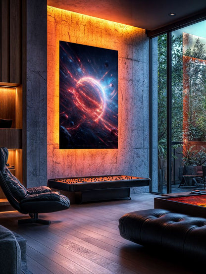 Art Print SpaAIce - Event Horizon