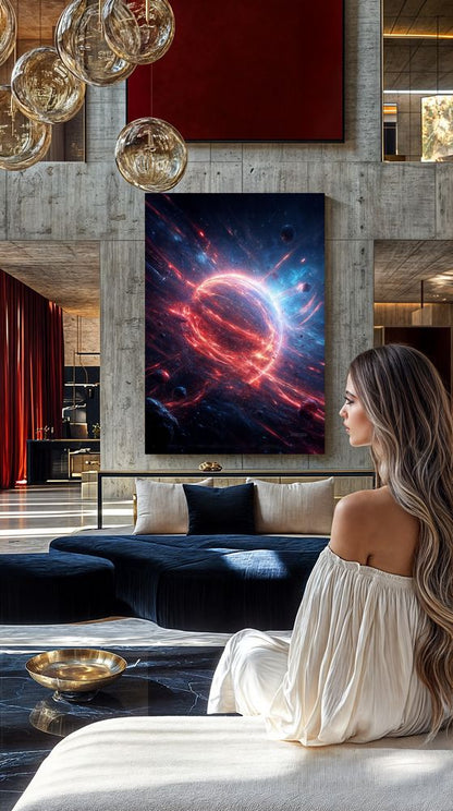 Art Print SpaAIce - Event Horizon