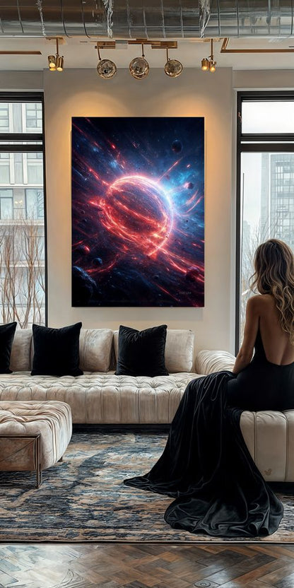 Art Print SpaAIce - Event Horizon