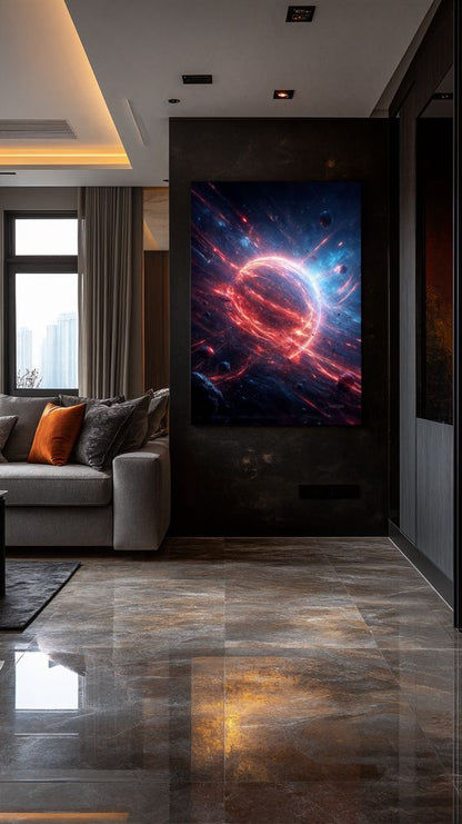 Art Print SpaAIce - Event Horizon