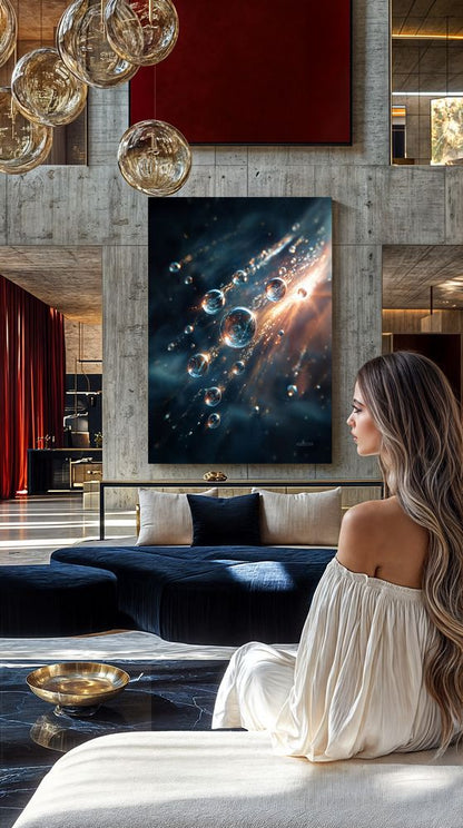 Art Print SpaAIce - Singularity Unleashed