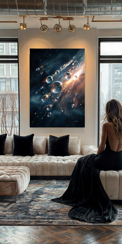 Art Print SpaAIce - Singularity Unleashed
