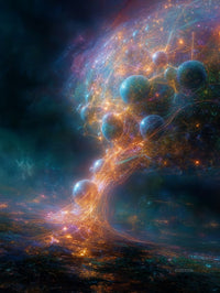 Art Print SpaAIce - The Starfire Fracture