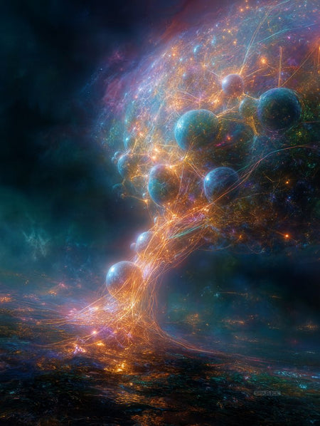 Art Print SpaAIce - The Starfire Fracture