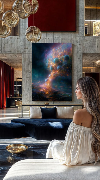 Art Print SpaAIce - The Starfire Fracture