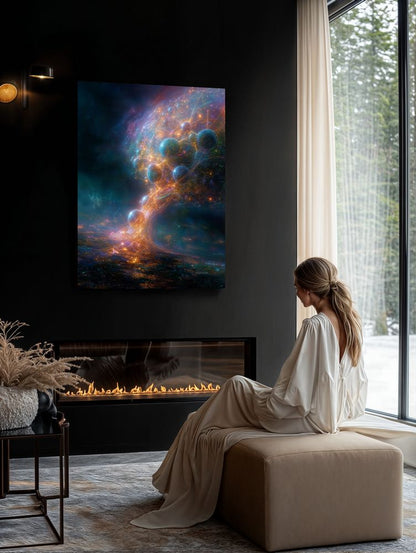 Art Print SpaAIce - The Starfire Fracture