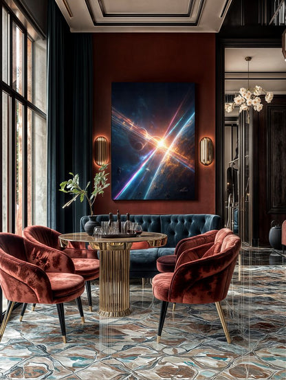 Art Print SpaAIce - Redshift Collapse