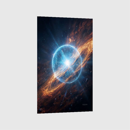 Art Print SpaAIce - Where Suns Are Born in Fire