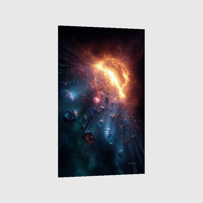 Art Print SpaAIce - Ashes of a Forgotten Star