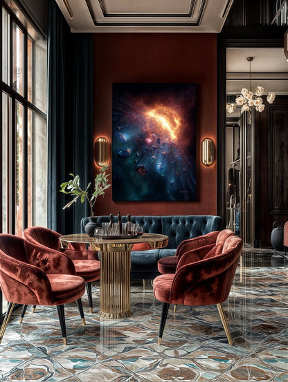 Art Print SpaAIce - Ashes of a Forgotten Star