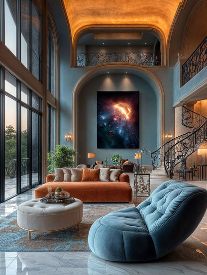 Art Print SpaAIce - Ashes of a Forgotten Star