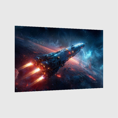 Art Print SpaAIce - Celestial Wound