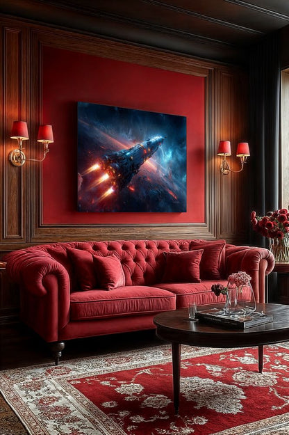Art Print SpaAIce - Celestial Wound