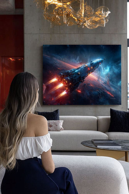 Art Print SpaAIce - Celestial Wound