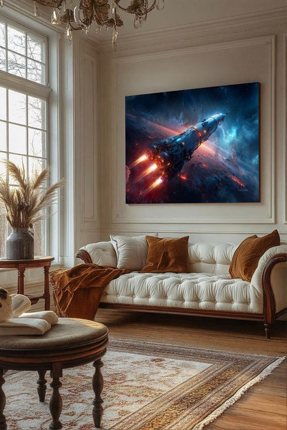 Art Print SpaAIce - Celestial Wound